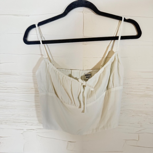 Aritzia | Sunday Best Darcy Top | Size Small | White - Picture 2 of 6